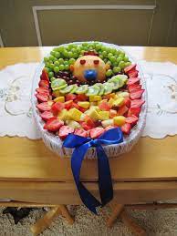 Pin By Paula Mingari On Food Desserts Etc Baby Shower Fruit Baby Shower Fruit Tray Baby Fruit