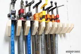 It holds every type of clamp in one compact space, and you can wheel it right up to your work area. Diy Pipe Clamp Rack Easy Clamp Rack Using Scrap Wood