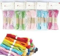 Pack of 3 10m Strand Paper Rope Reels | Multi - Tesco Groceries