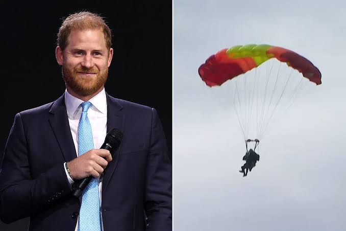 Prince Harry Jumps Out of a Plane in Canada to Keep a Special Promise, Then  Immediately Calls Meghan Markle