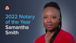 2022 Notary of the Year: Samantha Smith