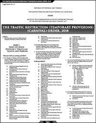 The most common restrictions in spain include are health screening procedures in place at airports and other ports of entry? Notice Carnival 2018 Trinidad And Tobago Police Service Facebook