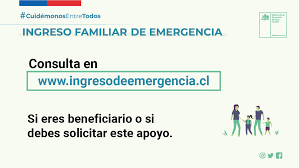 Solicitar el #ingresodeemergencia del @gobiernodechile en www.ingresodeemergencia.cl, página que desde hoy no descontará datos móviles. Gisela Encina Giselaencina6 Twitter
