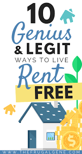 10 Genius Legit Ways To Live Rent Mortgage Free How We Did It Mortgage Free Help Paying Rent Mortgage Free Living