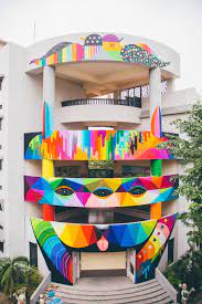 This Famous Street Artist Is Ready To Tackle American Politics Installation Street Art Murals Street Art Street Artists