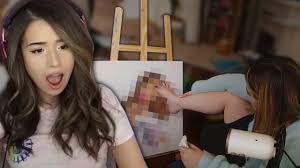 I painted POKIMANE with my FEET! AND SHE LIKED IT! - YouTube