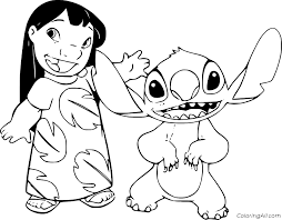 Coloring pages for 5 year olds. Lilo And Stitch Coloring Pages Coloringall