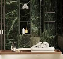 Verde Rameggiato Marble Slab -