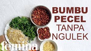 Bumbu dapur pun sebaiknya disimpan di luar karena kelembaban kulkas bisa menyebabkan teksturnya menjadi lembek. Bumbu Pecel Enak Tanpa Ngulek Youtube