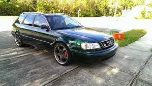 8k Mean Green Mother From Outer Space 1995 Audi Ur S6 Avant Audi Wagon Audi S6 Audi