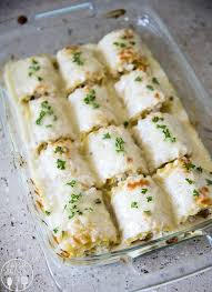 Chicken Alfredo Lasagna Roll Ups Lmldfood Alfredo Lasagna Recipes Food