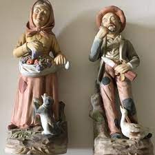 (homeco/ syroco) i saw a home interior picture on pinterest and laughed at how ugly it was. Homoco Accents Homco Home Interiors Old Couple Figurines 417 Poshmark