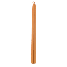 Christmas Candle Conic Shaped Set Of 3 In Golden Colour 25cm Online Sales On Holyart Com