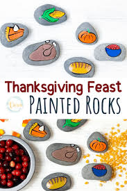 Start fundraising with these 14 creative thanksgiving is the perfect time to connect with existing donors. Thanksgiving Painted Rocks Thanksgiving Dinner Feast Views From A Step Stool