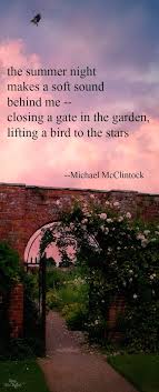 Tanka The Summer Night By Michael Mcclintock Summer Nights Quotes Summer Poems Summer Nights