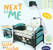 Pliko Next to Me Travel Cot B 828 SLR Box Bayi Kelambu Kode ...