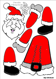 Le père noël a rempli sa hotte de jouets et s'apprête à les distribuer. Pantin Pere Noel Main Main Mousse Le Blog Des Activites De Charlotte