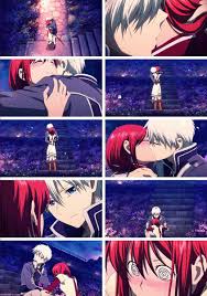 Zen And Shirayuki That Entire Scene Made Me Weak In The Knees Xddd Snow White With The Red Hair Anime Snow Anime Kiss
