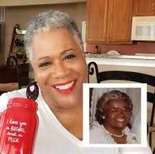 Happy International women's Day. Look back to my childhood the women  shoulders I stand