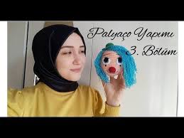 Amigurumi Palyaco Yapimi 3 Bolum Yuz Sekillendirme Sac Ekleme Youtube Orme Bebekler Sac Ekleme Amigurumi