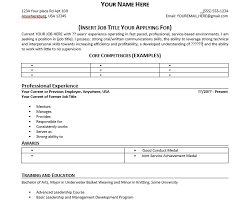 professional resume
