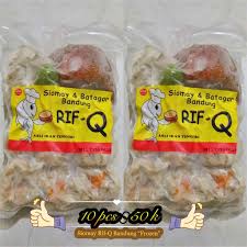 Memilih bahan yang lebih berkualitas. Siomay Batagor Bandung Rif Q Frozen 10 Pcs 500gr Shopee Indonesia