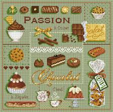 Passion Chocolat Kit Cuisine Point De Croix Le Bonheur Des Dames Madame La Fee
