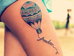 35 Poetic Hot Air Balloon Tattoos Dovme Dovme Modelleri Gecici Dovme