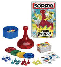 It doesn't have to be a card. Sorry Card Revenge