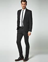 Asos Skinny Fit Black Suit At Asos Black Suit Men Black Suits Skinny Fit Suits