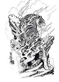 Free Download Tigers Hawks Snakes By Jack Mosher Aka Horimouja Design Japanese Tiger Tattoo Tiger Tattoo Design Japanese Tattoo Designs