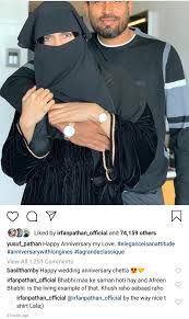 And now, cricketer irfan pathan has become another target for trolls after he uploaded a picture with his wife. Irfan Pulls Yusuf Pathan S Leg On The Latter S Anniversary Post For His Wife