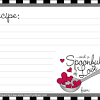 Make your recipe cards easily accessible. 1