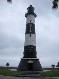 Faro La Marina Lighthouse In Miraflores Lima Peru Lighthouse Peru Miraflores Lima Peru