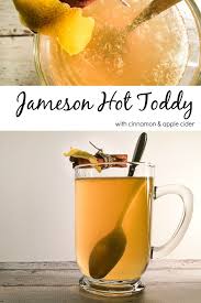 Jameson Hot Toddy With Cinnamon Apple Cider Simple Syrup So I Ve Been Thinking Cinnamon Apples Jameson Hot Toddy Recipe Toddy Recipe