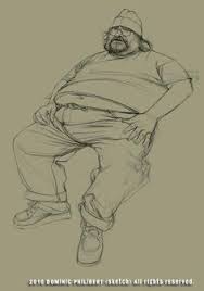 Fat Man Also drawing collarbones fat person available at png transparent variant. fat man