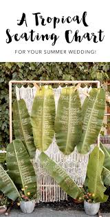 Birds Of The Same Feather Flock Together In Tagalog Birds Of A Feather Flock To This Tropical Boho Industrial Wedding Seating Chart Wedding Tropical Wedding Theme Tropical Wedding Inspiration