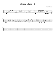 We did not find results for: Chance Music 1 Sheet Music For Piano Solo Musescore Com