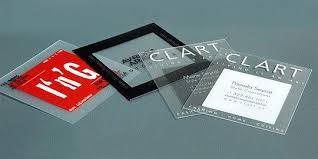 Business cards printed on 16pt cardstock; Plastic Business Card Turnaround24 Transparent Business Cards Plastic Business Cards Design Plastic Business Cards