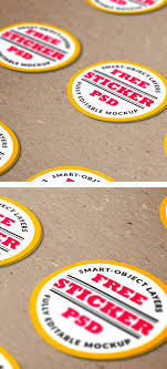 Download Stickers Mockup Psd Graphicsfuel Free Logo Mockup Mockup Graphic Design Mockup