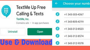 You're free to call or text anyone in the world, even if they're not textme up users. How To Use Text Me App Textme Text Me Up Free Calls Text Youtube