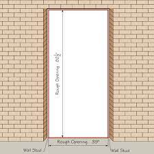 Reveal thickness is not included in the frame size of revealed How To Measure Your Front Entry Door Replacement Exterior Doors Wood Entry Doors From Doors For Builders Inc Solid Wood Entry Doors Exterior Wood Doors Front Doors