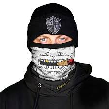 Ski mask features the embroidered heartbreak logo at the top near the forehead & embroidered sniper gang logo on. Sa Co Face Shield Winter Face Mask Bandana Cycling Running Outdoor Gangster 4260503091592 Ebay
