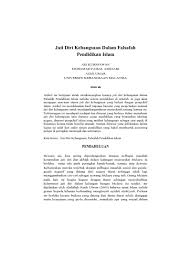 Positif terhadap tugasnya untuk merealisasikan tuju. Top Pdf Jati Diri Kebangsaan Dalam Falsafah Pendidikan Islam 123dok Com