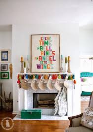 Thrifty Thursday A Handmade Home Copycat My Sweet Savannah Christmas Mantle Decor Simple Christmas Decor Christmas Decor Inspiration