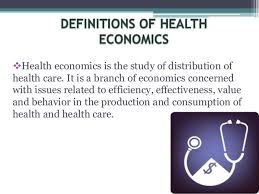 Health Economics