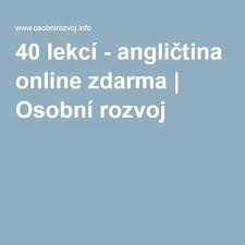 Anglictina Online Zdarma English Online English Online English Motivation