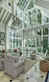 Chic Solarium Conservatory Elegance Decoration Interieure Maison Traditionnelle Decoration Maison