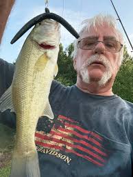 He caught a gar and bass