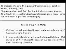 Full advanced trauma life support ( atls ) course for all medical staff , physician , surgeon. 1 B Atls 8116 Youtube